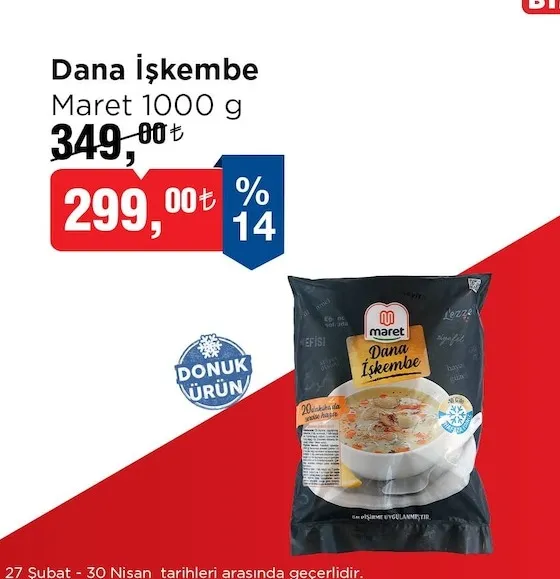 Maret Dana İşkembe 1000 G