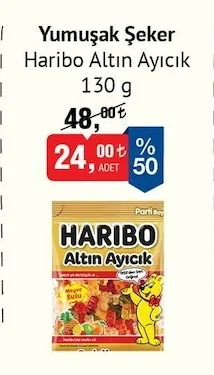 Haribo Altın Ayıcık Yumuşak Şeker 130 G
