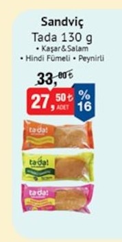 Sandviç Tada 130 G