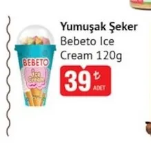 Yumuşak Şeker Bebeto Ice Cream 120G