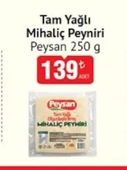 Tam Yağlı Mihaliç Peyniri Peysan 250 G