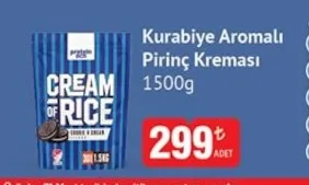 Kurabiye Aromalı Pirinç Kreması 1500G