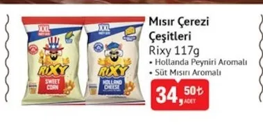 Mısır Çerezi Çeşitleri Rixy 117G