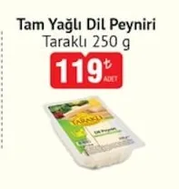 Tam Yağlı Dil Peyniri Taraklı 250 G