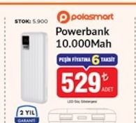 Polosmart Powerbank 10.000Mah