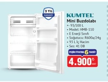Kumtel Mini Buzdolabı