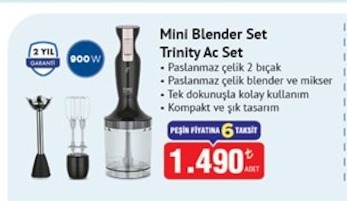 Mini Blender Set Trinity Ac Set