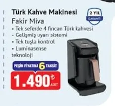 Türk Kahve Makinesi Fakir Miva