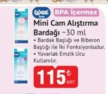 Wee Baby Mini Cam Alıştırma Bardağı ~30 Ml