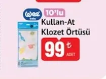 Wee Baby 10'Lu Kullan-At Klozet Örtüsü