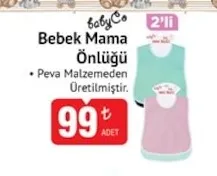 Babyco Bebek Mama Önlüğü 2'Li