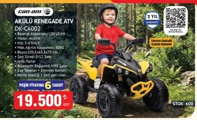 Akülü Renegade Atv Dk-Ca002