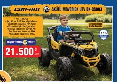 Akülü Maverick Utv Dk-Ca003