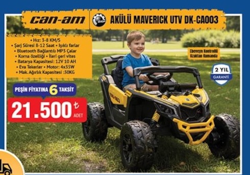 Akülü Maverick Utv Dk-Ca003