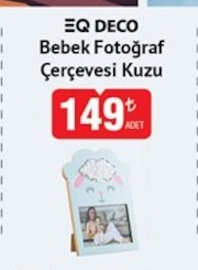 Eq Deco Bebek Fotoğraf Çerçevesi Kuzu