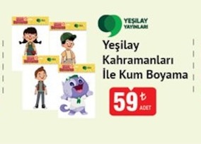 Yeşilay Kahramanları Ile Kum Boyama