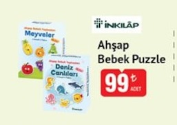 Ahşap Bebek Puzzle