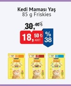 Kedi Maması Yaş 85 G Friskies