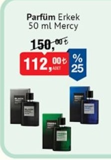 Parfüm Erkek 50 Ml Mercy