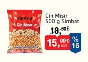 Cin Mısır 500 G Simbat