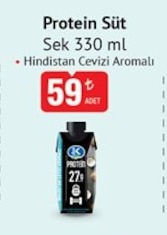 Protein Süt Sek 330 Ml