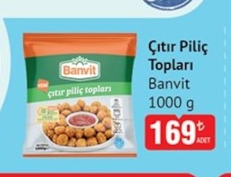 Banvit Çıtır Piliç Topları 1000 G