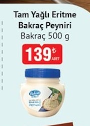 Tam Yağlı Eritme Bakraç Peyniri Bakraç 500 G
