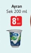 Sek Ayran 200 Ml