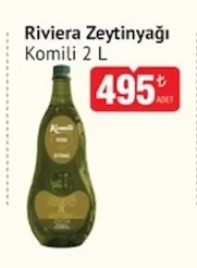 Riviera Zeytinyağı Komili 2 L