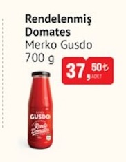 Rendelenmiş Domates Merko Gusdo 700 G