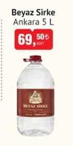Beyaz Sirke Ankara 5 L
