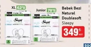 Bebek Bezi Natural Doublesoft Sleepy