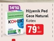 Hijyenik Ped Gece Natural