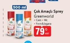 Çok Amaçlı Sprey Greenworld 500 Ml