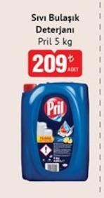 Sıvı Bulaşık Deterjanı Pril 5 Kg
