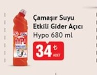 Çamaşır Suyu Etkili Gider Açıcı Hypo 680 Ml