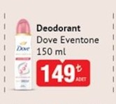 Deodorant Dove Eventone 150 Ml