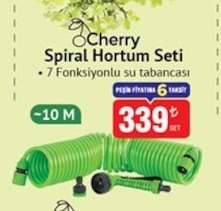 Cherry Spiral Hortum Seti