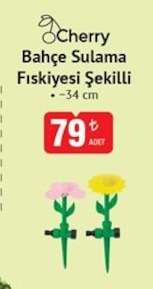 Cherry Bahçe Sulama Fışkiyesi Şekilli