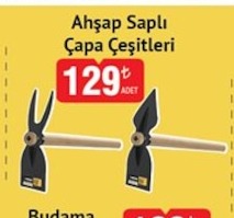 Ahşap Saplı Çapa Çeşitleri