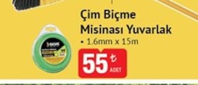 Çim Biçme Misinası Yuvarlak