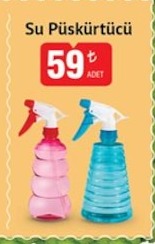 Su Püskürtücü 1 Adet