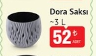 Dora Saksı ~3 L