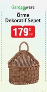 Gardenware Örme Dekoratif Sepet