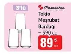 Paşabahçe Tokio Meşrubat Bardağı