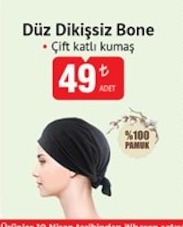 Düz Dikişsiz Bone