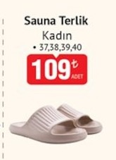Sauna Terlik Kadın