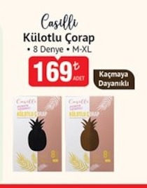Casilli Külotlu Çorap