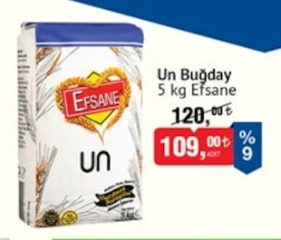 Un Buğday 5 Kg Efsane
