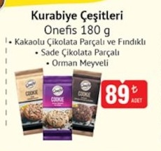 Kurabiye Çeşitleri Onefis 180 G